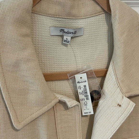 Madewell Waffleback Branner Shirt-Jacket - Picture 4 of 9